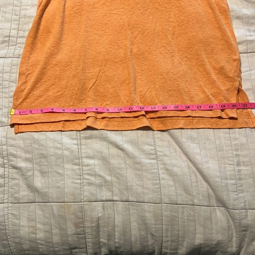 Madewell peach linen poly blend super soft. - Picture 5 of 8